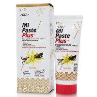 MI Paste Plus Vanilla 1/Pk. Topical Tooth Cream with Calcium, Phosphate and 0.2% Fluoride. 1 Tube
